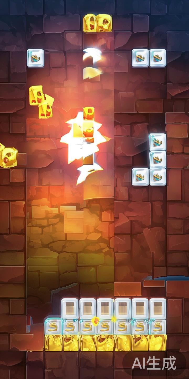 在游戏中，有些方块所携带的特殊效果可能会影响后续游