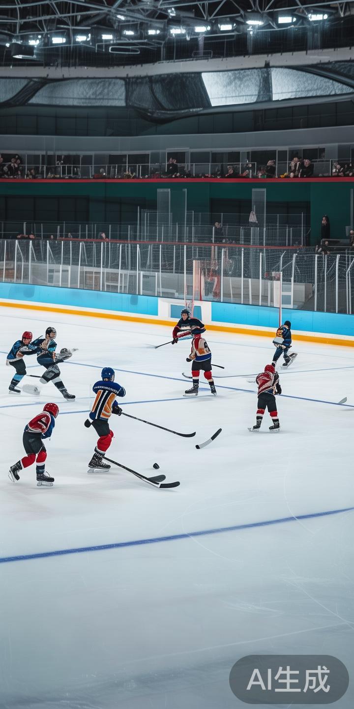 冰球作为一项高速且复杂的运动，玩法的创新不仅能提升