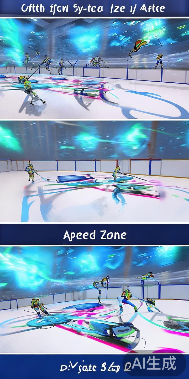 多数冰球小游戏设有特殊元素，比如“加速区”、“磁铁