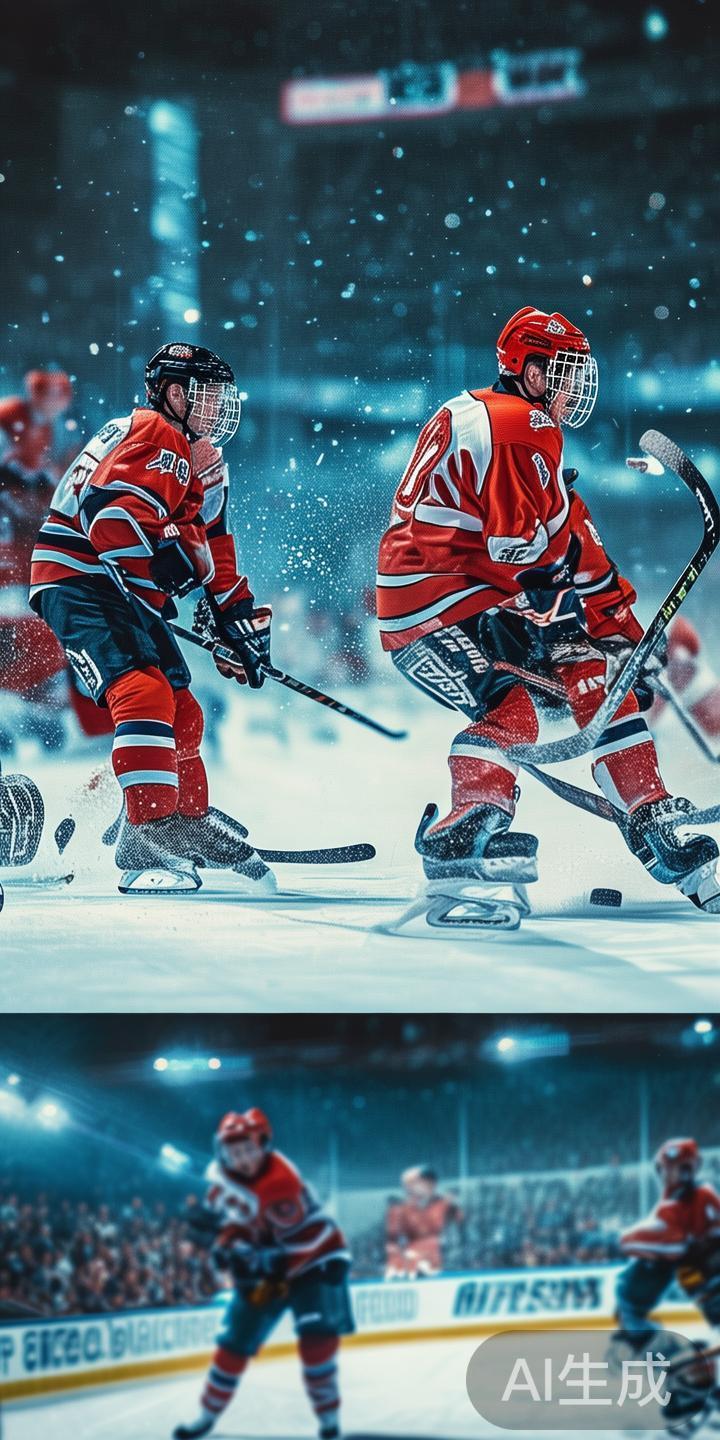 在体育赛事中，冰球作为一项充满激情与技巧的运动，以