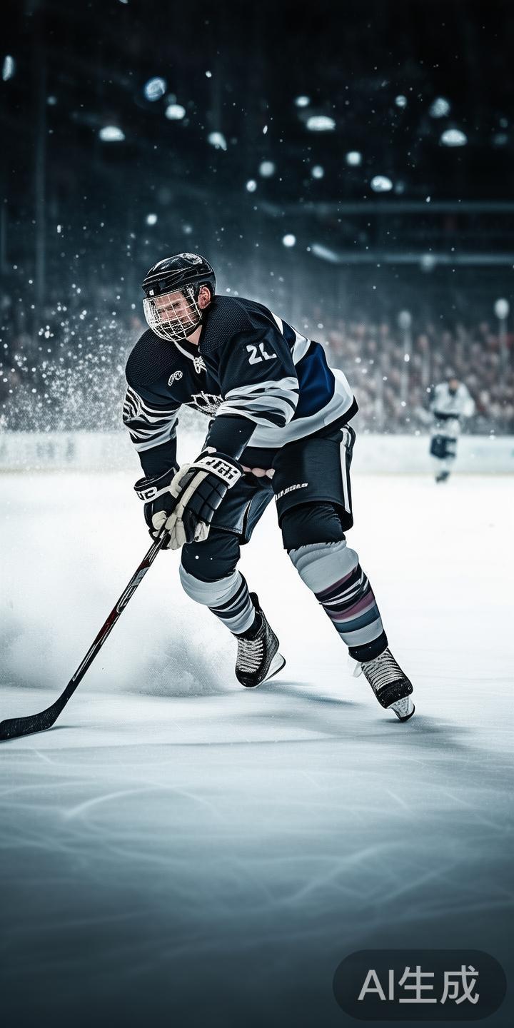 在冰球比赛中，突破主要指的是利用技术和战术突破对手